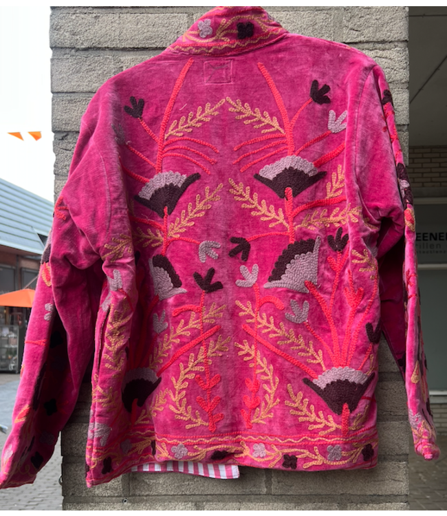 Kimono Jacket Fuchsia