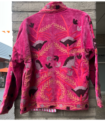 Kimono Jacket Fuchsia