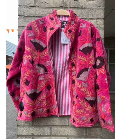Kimono Jacket Fuchsia