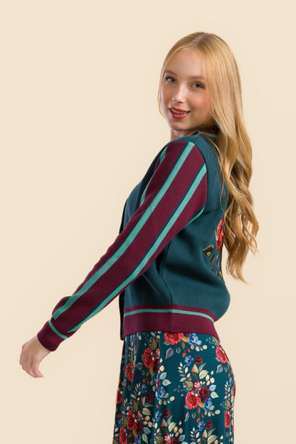 Knitwear Cardigan  Autumn Bouquet