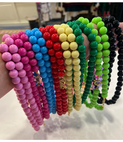 Kralen ketting 12mm  met boeislot