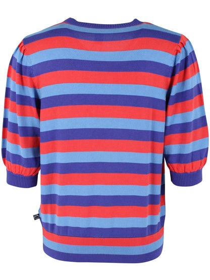 Daneapertif Viscose Tee Cold Purple/Waterblue/Summer Red