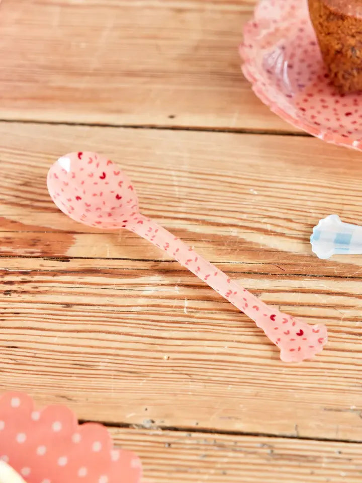 Kunstof Theelepel Roze