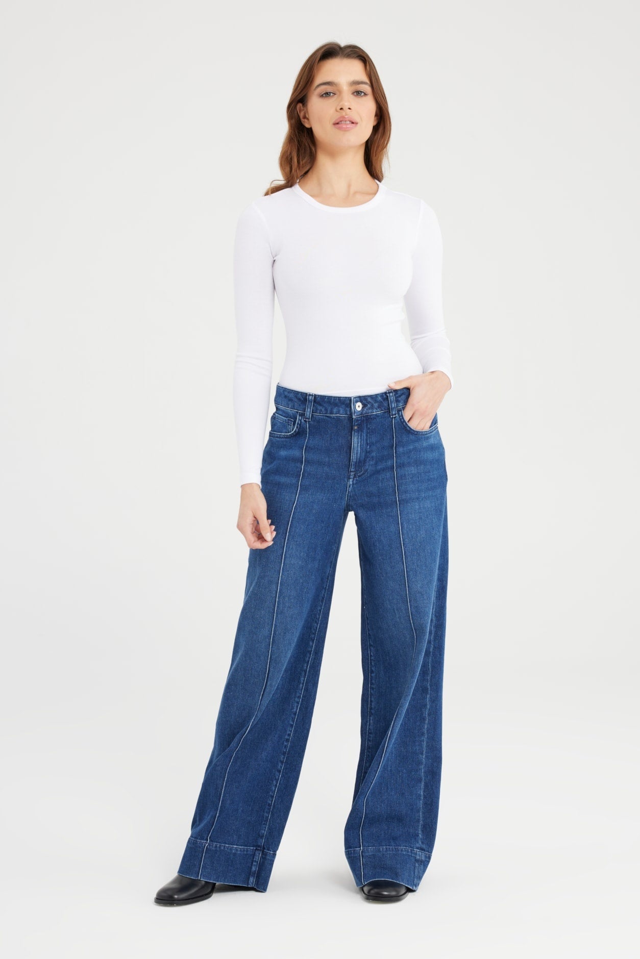 Layla Jeans Dark Blue