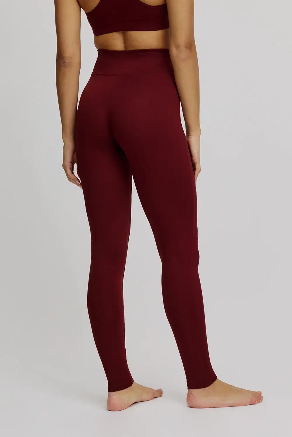 Leggings made from EcoVero Fired Brick