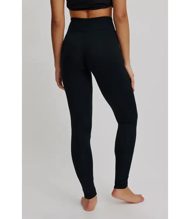 Leggings made from EcoVero  Zwart