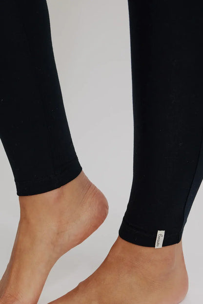 Leggings made from EcoVero  Zwart