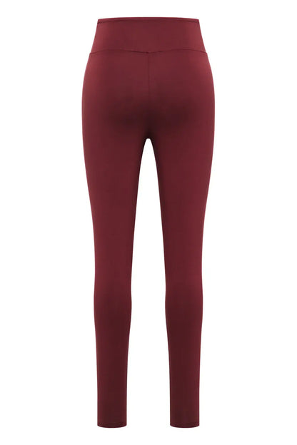 Leggings made from EcoVero Fired Brick