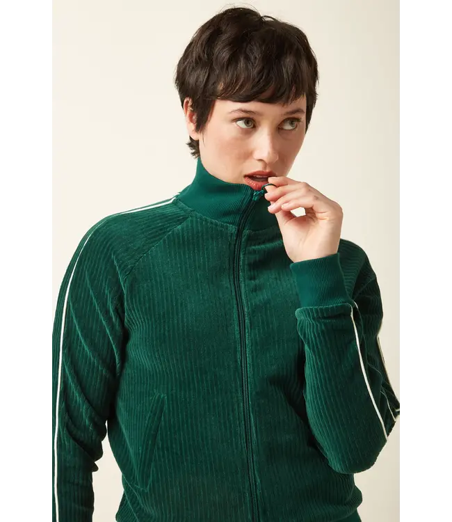 Lila Coljack Rina Stripe Dragonfly Green