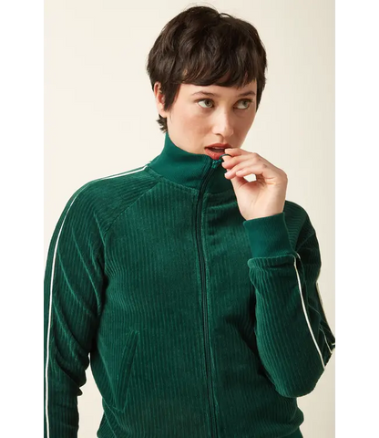 Lila Coljack Rina Stripe Dragonfly Green