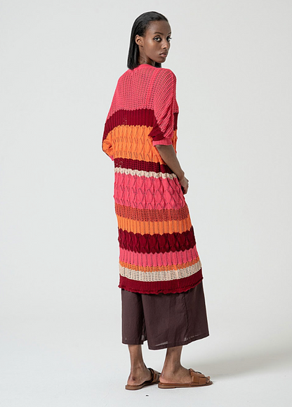 Long Cardigan   Multi