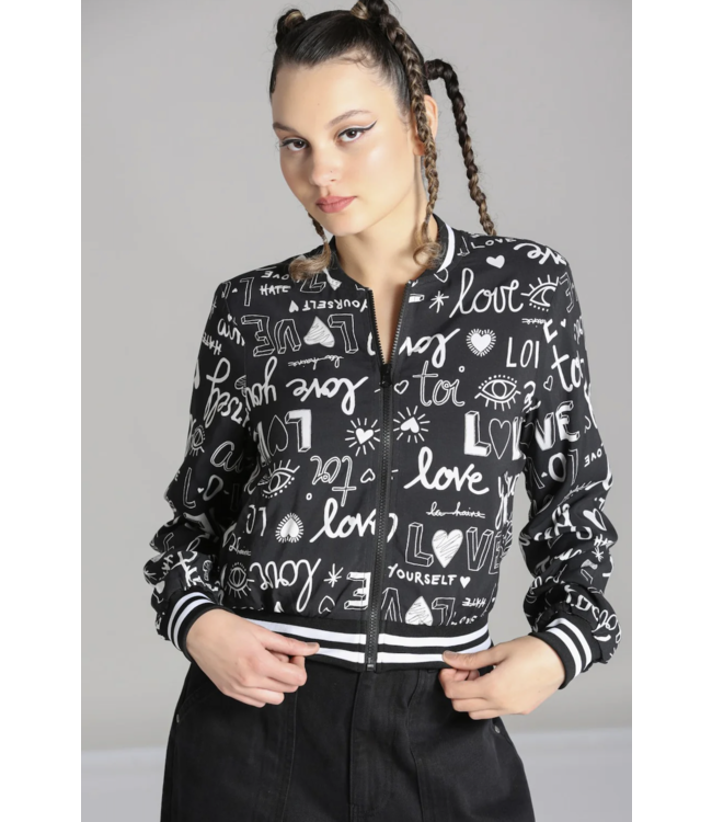 Love Yourself Jacket Black