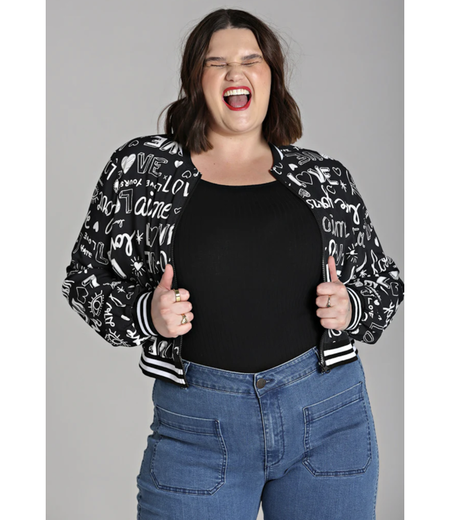 Love Yourself Jacket Black