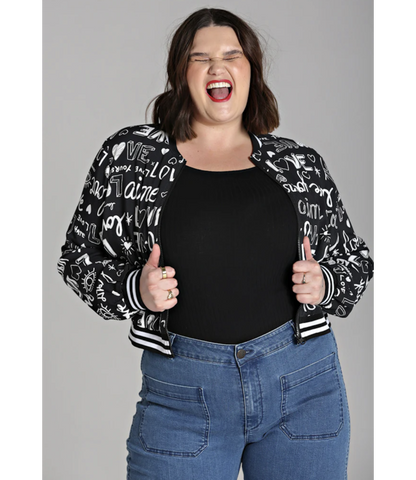 Love Yourself Jacket Black