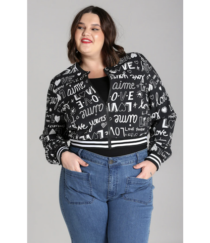 Love Yourself Jacket Black