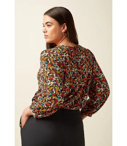 Luella Top Mauve  Multi Color