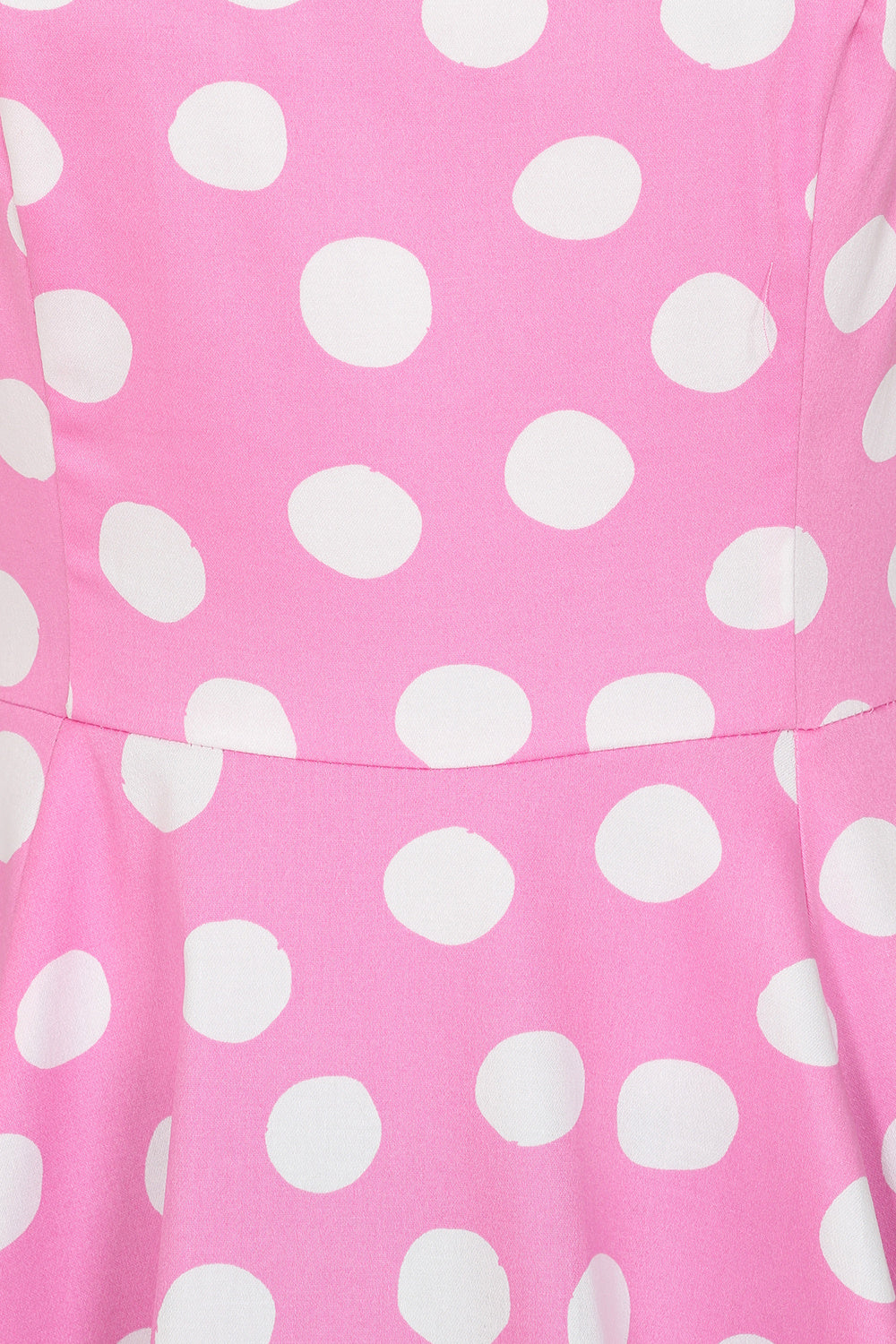 Lyra Polka Dot Swingdress  Pink