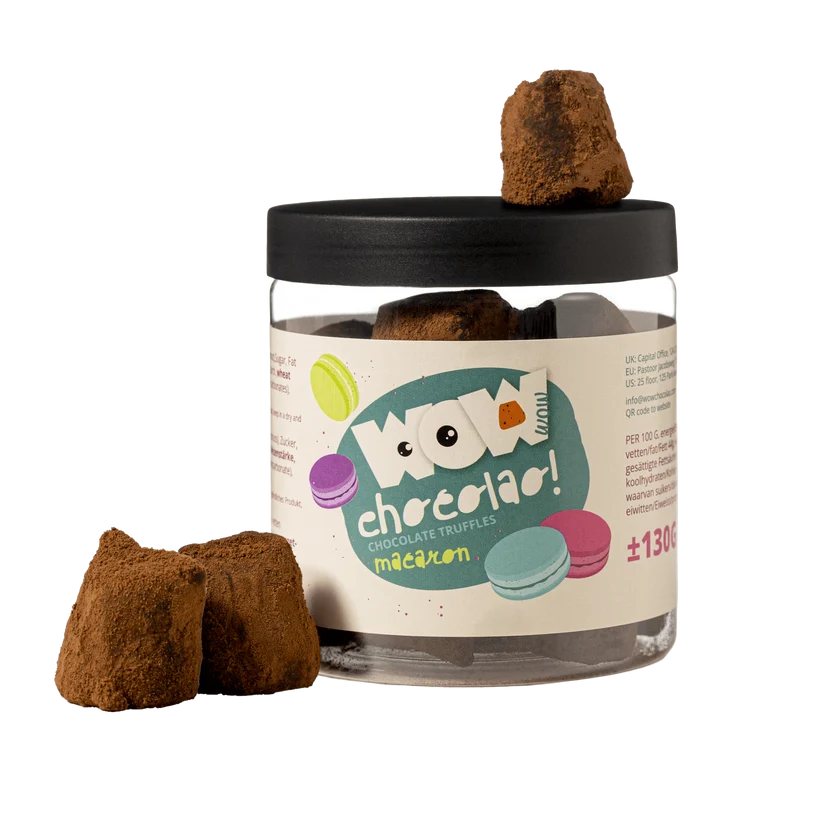 Chocolade Truffels Macaron