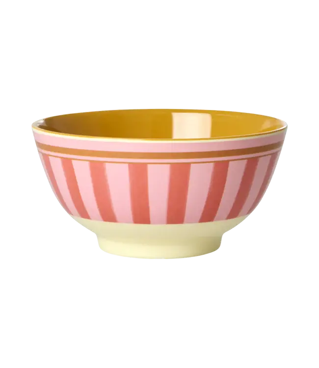 Melamine Bowl Organic Stripes
