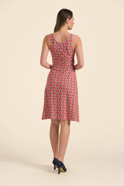 Milly Dress  Flower Fan