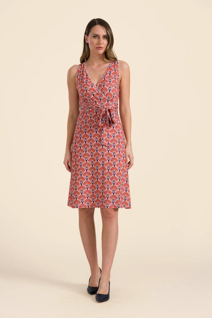 Milly Dress  Flower Fan