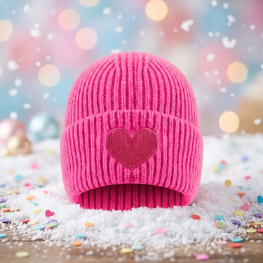 Hartjes Muts Roze -Rood