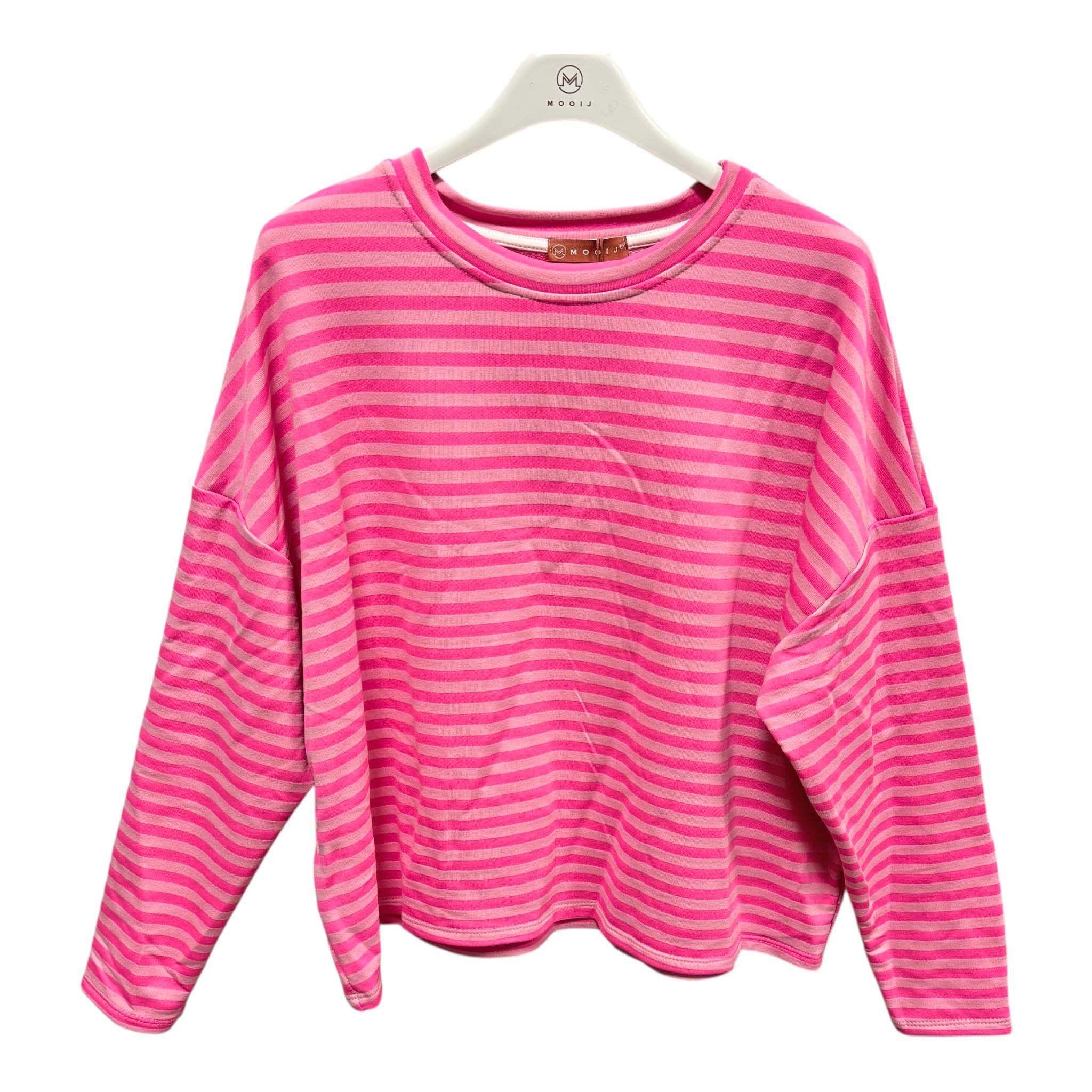 Oversized Streep Shirt