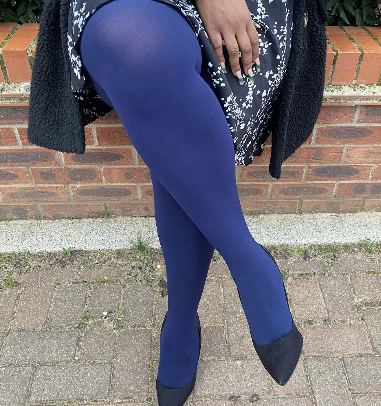 Navy 120 Denier   Navy