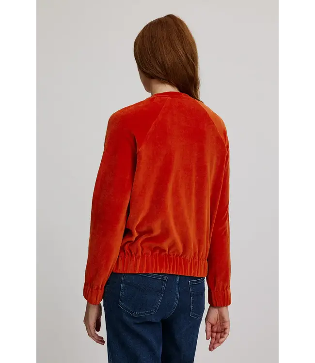 Nicki jacket in college style Rooibos