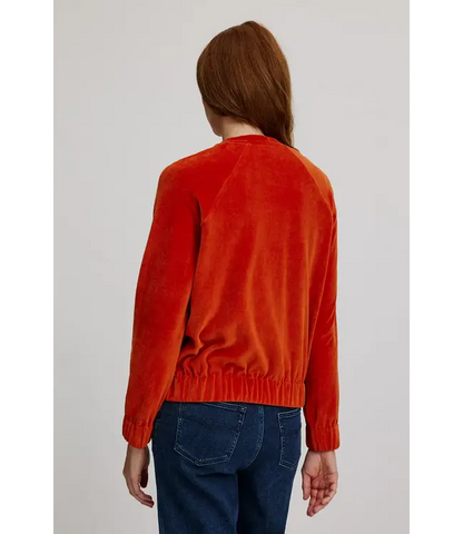 Nicki jacket in college style Rooibos