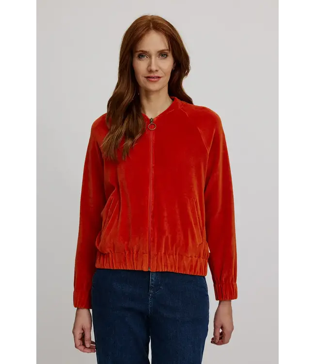 Nicki jacket in college style Rooibos