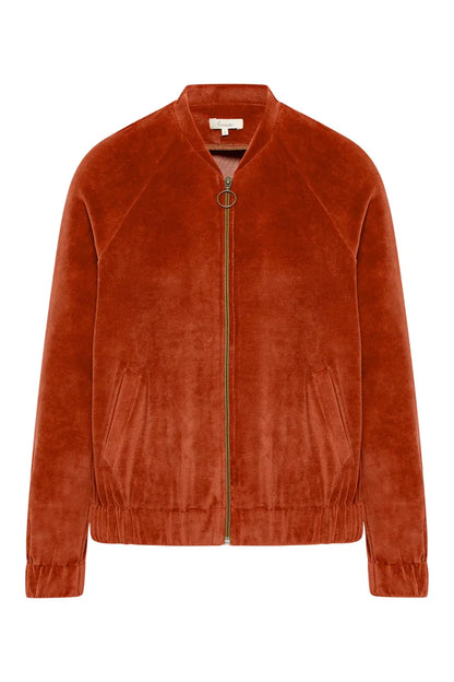 Nicki jacket in college style Rooibos