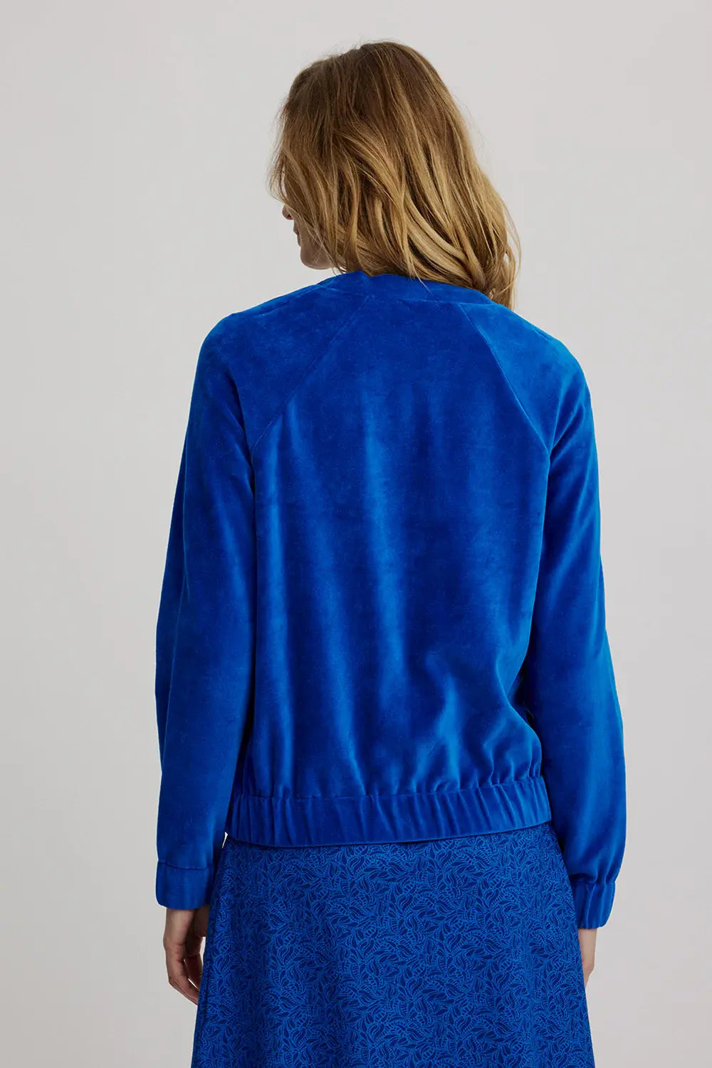 Nicki jacket in college style Sky Diver