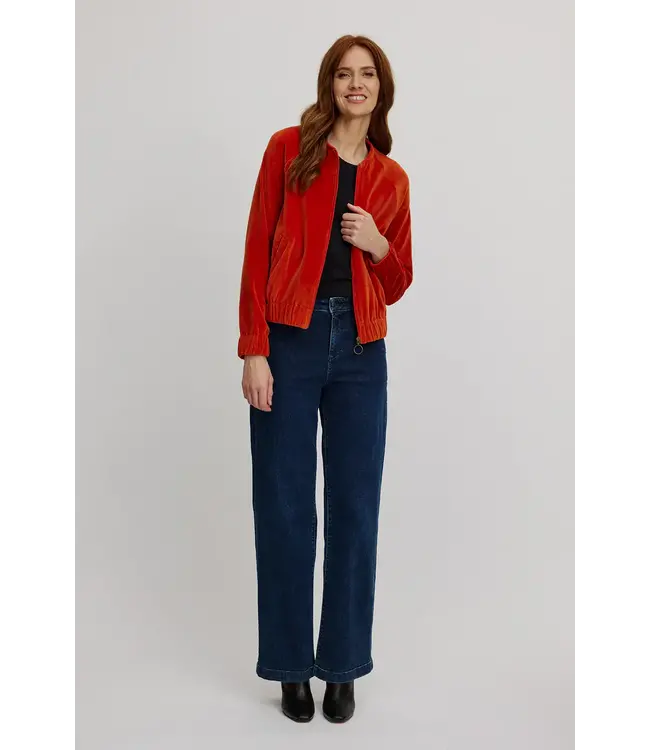 Nicki jacket in college style Rooibos