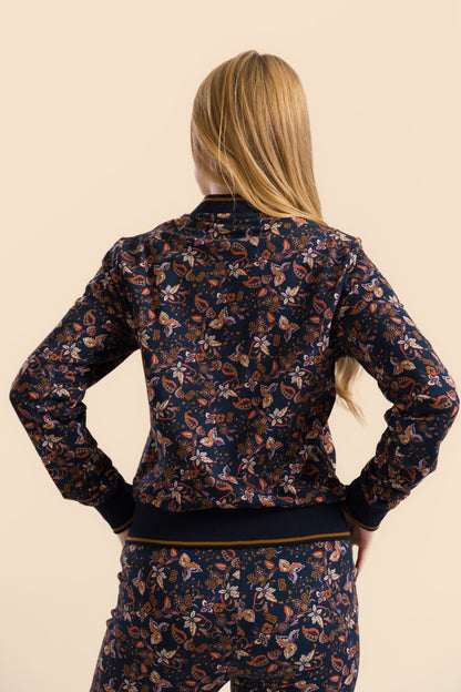 Nora Bomber Jacket Paisley