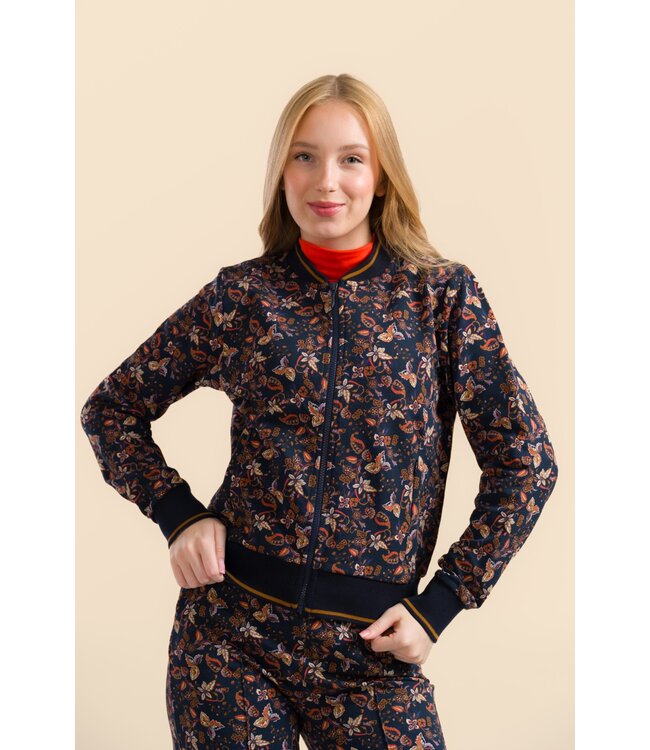 Nora Bomber Jacket Paisley