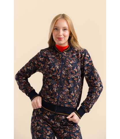 Nora Bomber Jacket Paisley