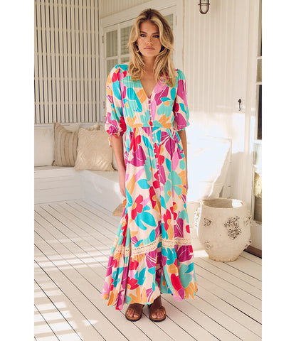 OHANA PRINT MOLLI MAXI