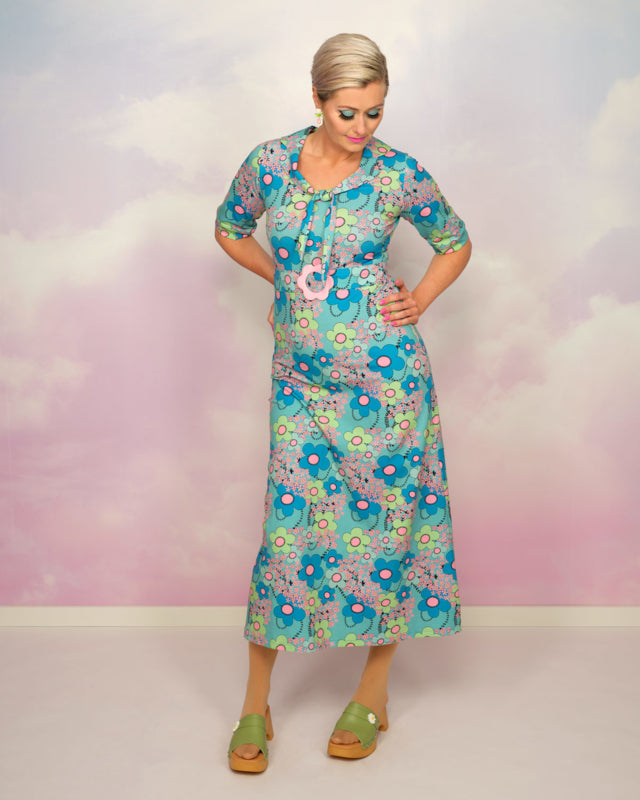 OUTLET item! Margot maxi jurk.