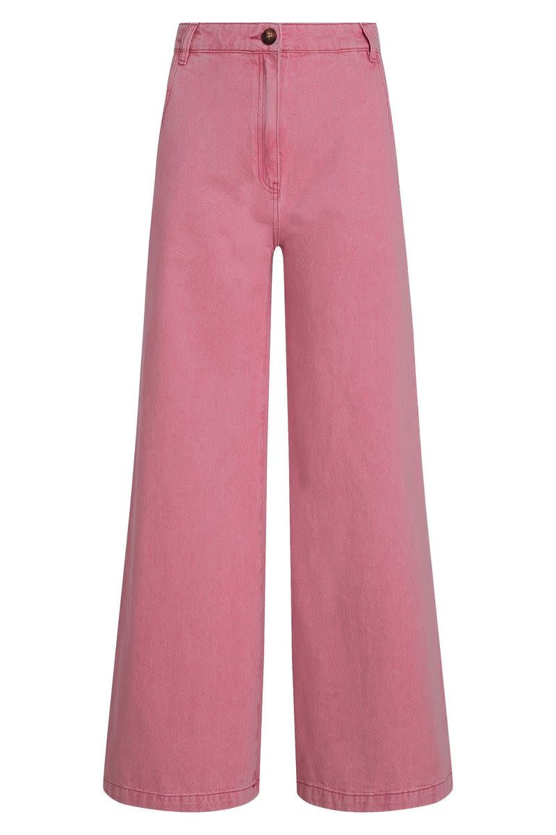 Peppa High Waist Colored Denim  Mellow Rose