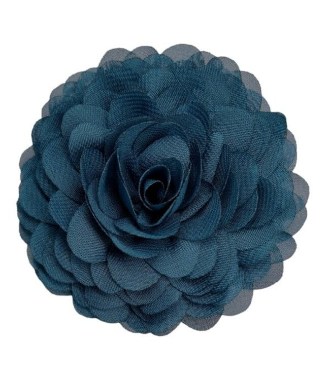 Petrol Chiffon Corsage