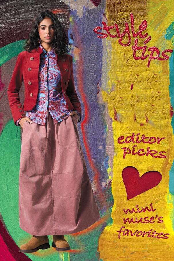 HEART corduroy jasje rood Kotu