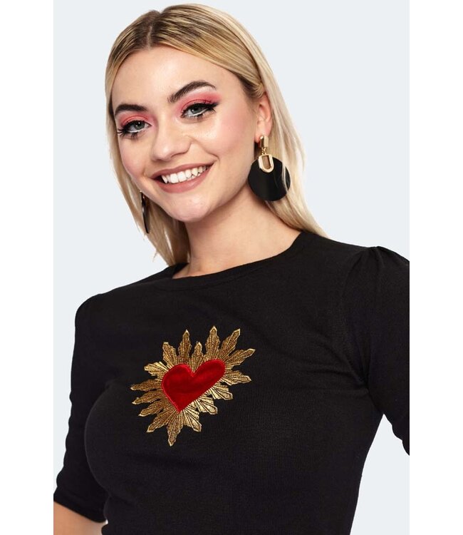 Queen of Hearts Sweater