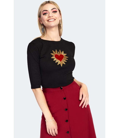 Queen of Hearts Sweater