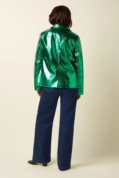 Rebel Jacket Dainty Shine Ultra Green