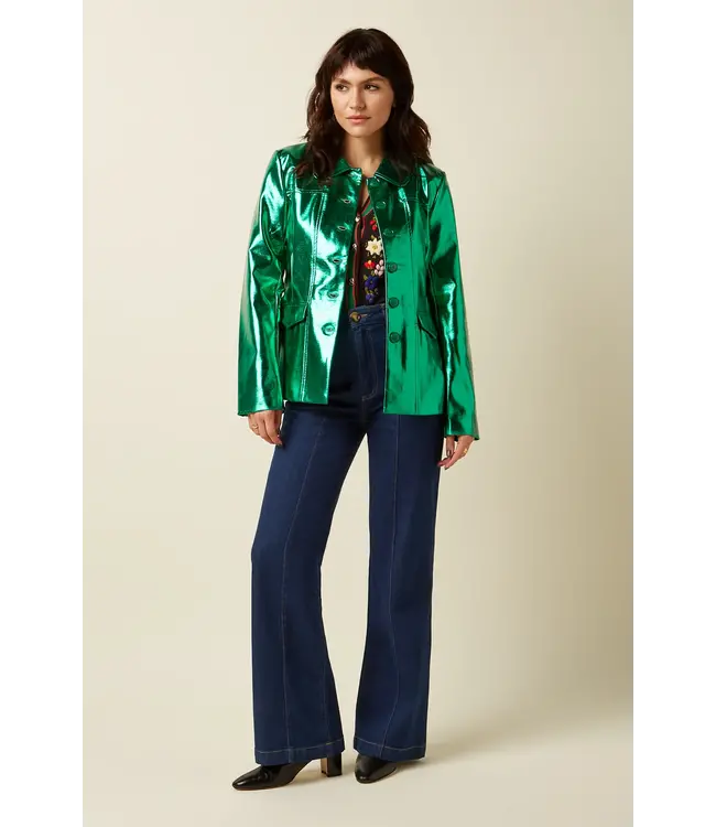 Rebel Jacket Dainty Shine Ultra Green