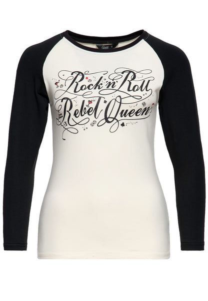 Rock & Roll shirt  Antique White