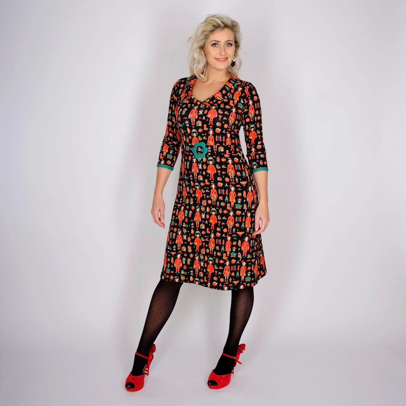 Rooney Redtail Dress