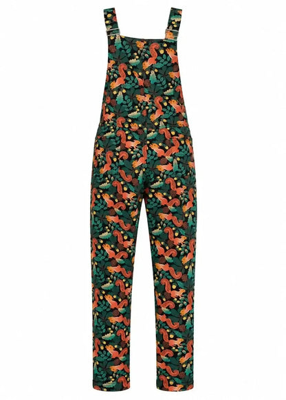 Run & Fly Acorn Adventure Squirrel Tuinbroek Zwart