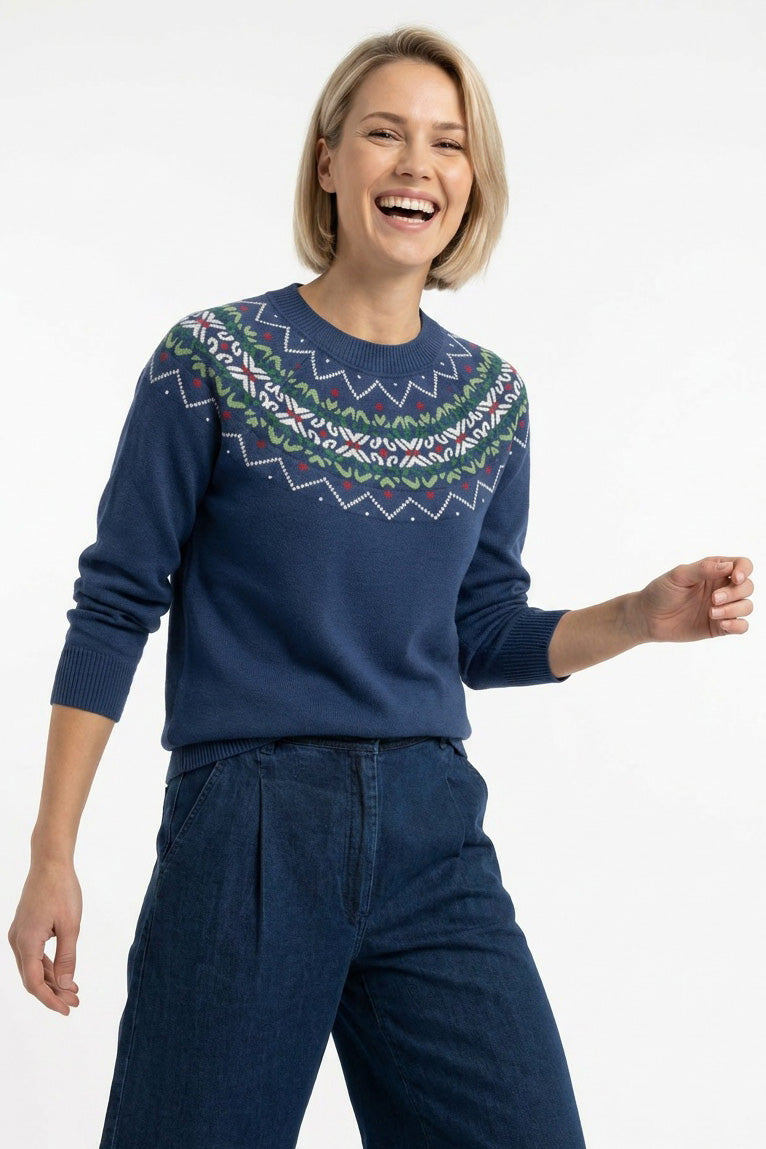 Santiago Fairisle Sweater - SoMuch Fashion